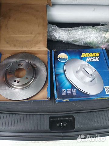 Диски тормозные передние KIA Optima, Hyundai i40