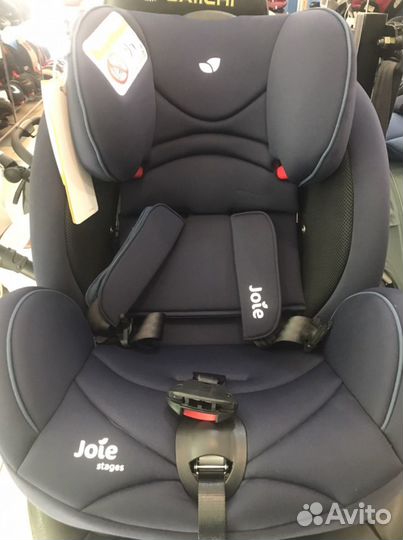 Детское автокресло joie Stages от 0 до 25 кг Blue