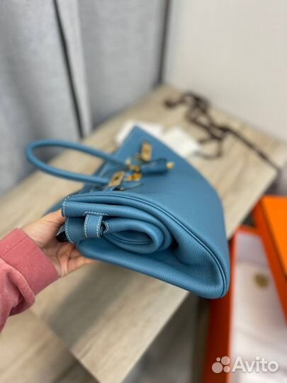 Сумка Hermes Birkin 40 Clemence GHW