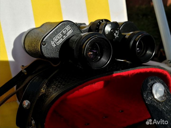 Бинокль СССР Бпц5 8х30. Олимпиада 1980 г