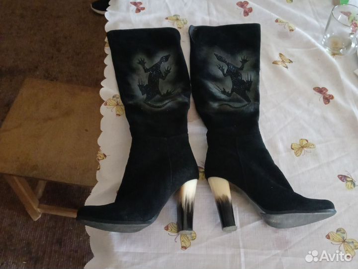 Сапоги осень весна женские 37