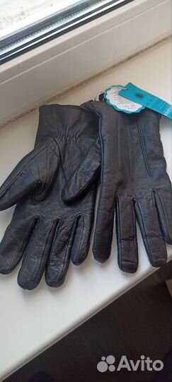 Мужские кожаные перчатки