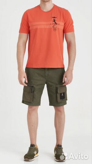 Шорты хаки aeronautica militare