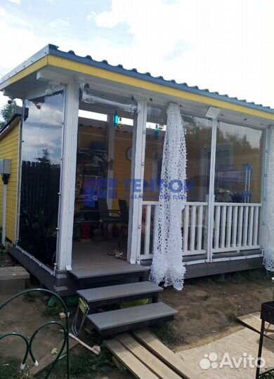 Мягкие окна для террас