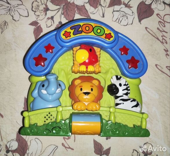 Игрушка зоопарк музыкальная