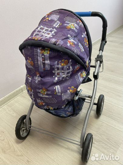 Коляска 2 в 1 для кукол