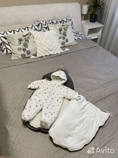 Теплый конверт в коляску