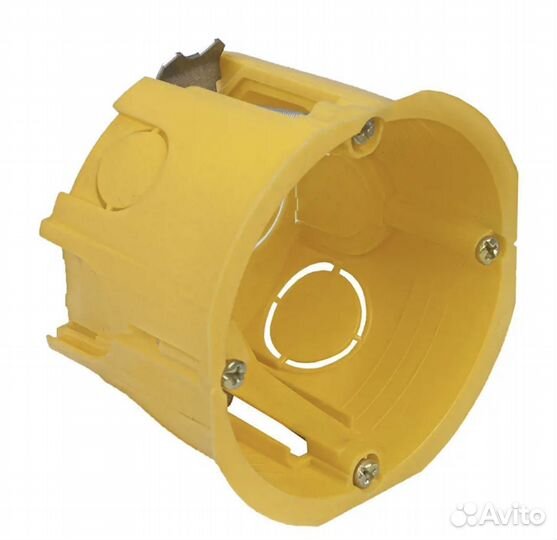 Подрозетник под гипсокартон 68х45 мм