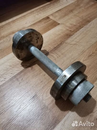Гантели 3-9 кг разборные и обрезиненные