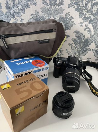 Зеркальный фотоаппарат nikon D 80