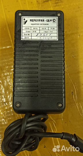 Блок питания 24V 3A. Рабочий