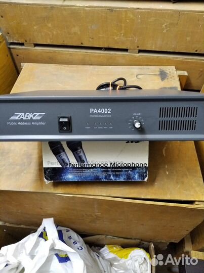 Усилитель ABK PA4002