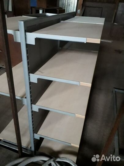 Стол-тумба,полки,корзины стеллаж для товара
