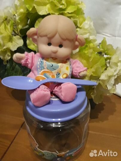 Кукла ванильная в банке