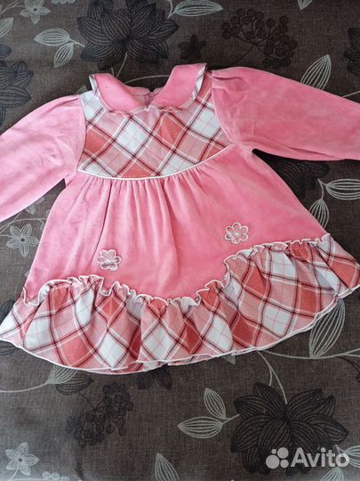 Вещи пакетом для девочки на рост 86