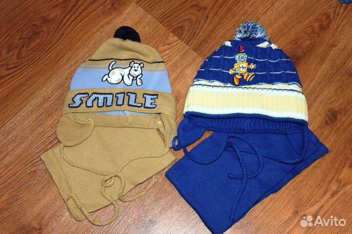 Шапки/ шарфики/ перчатки для мальчика