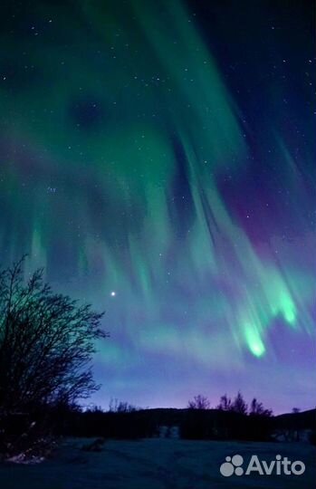 Поиск северного сияния