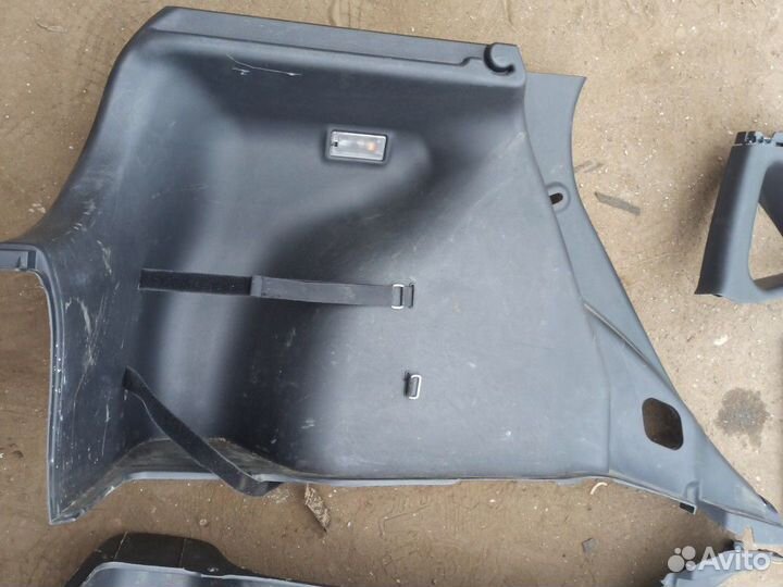 Обшивка багажника hyundai solaris хэтчбек