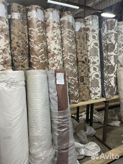 Ткань мебельная велюр жаккард замш