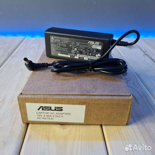 Блок питания ноутбука Asus 5.5x2.5 19V 3.42A