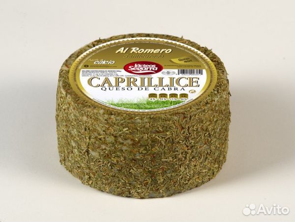 Сыр Queso De Cabra Al Romero Из Козьего Молока С Р