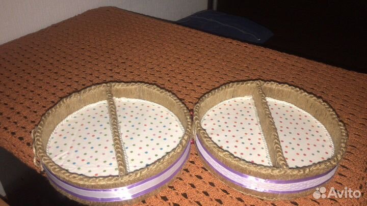 Конфетница сделана своими руками