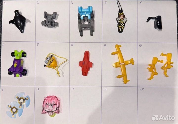 Игрушки из киндера