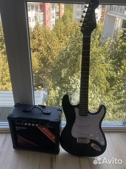 Электрогитара с комбиком