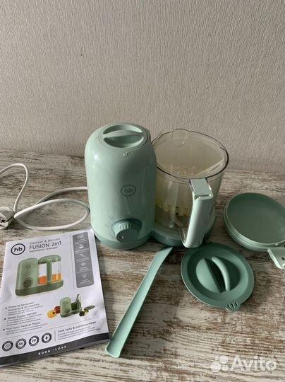 Пароварка блендер happy baby