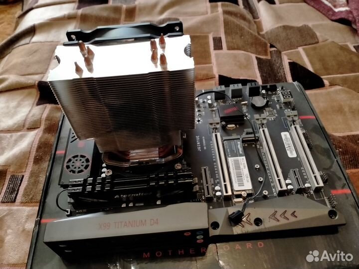 Материнка, проц,куллер, оператива и мвме