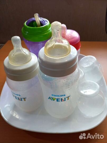 Бутылочки Avent, поильник, соски,накладки на грудь