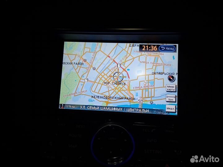 Навигация для Nissan, Infiniti на DVD