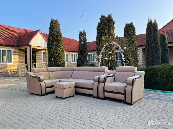 Угловой диван с креслом в наличии