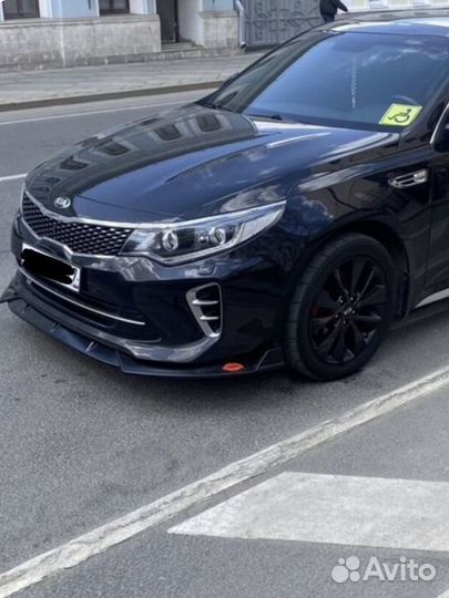 Сплиттер Kia optima 4 губа оптима 4