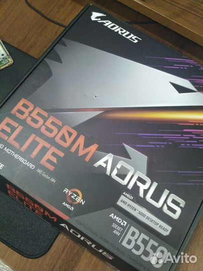 Материнские платы b550 и b450