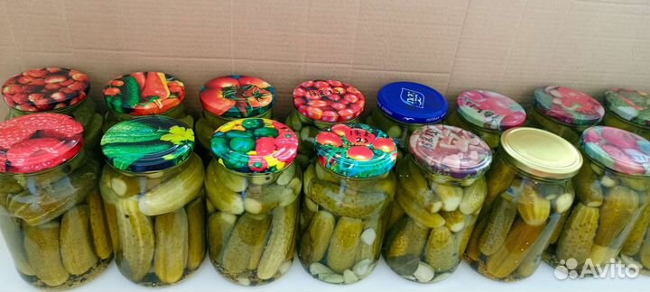 Огурчики маринованные