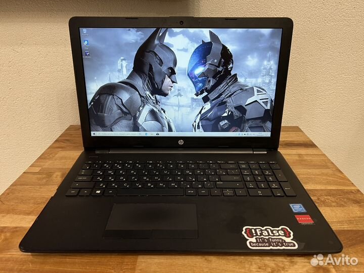 Игровой 2019 HP Full HD 4 ядра SSD256+500Gb Radeon