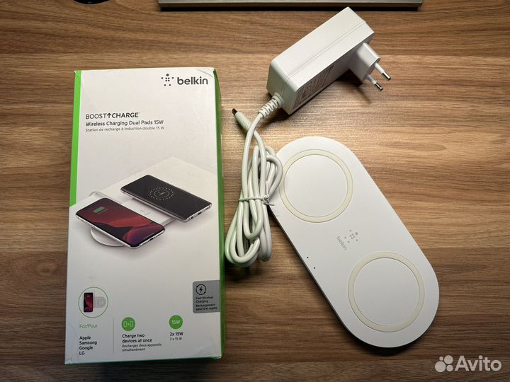 Беспроводная зарядка belkin
