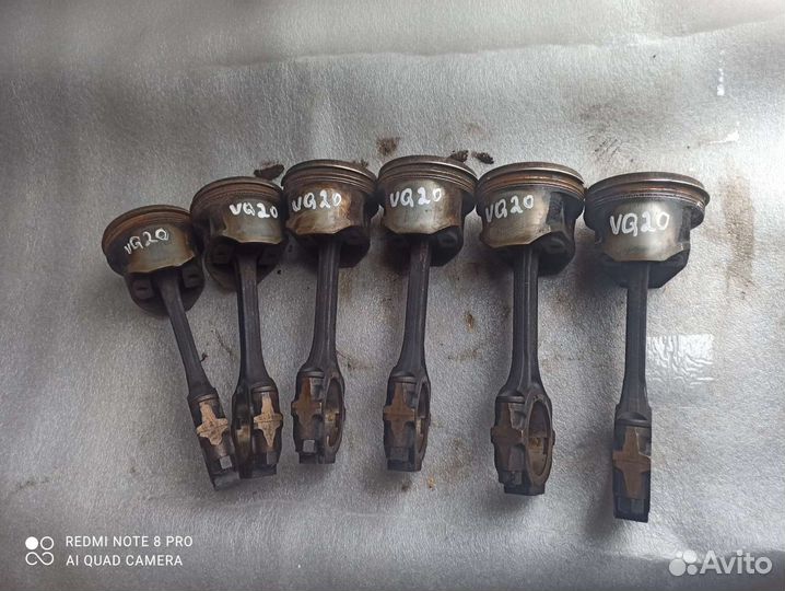 Поршня шатуны VQ20DE nissan maxima nissan cefiro