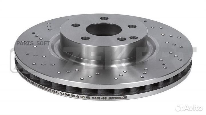 Диск торм. перед. MB S-Class (221) 05- BS5774