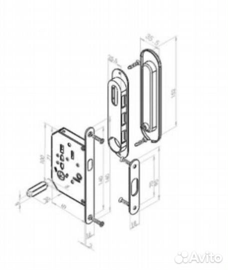 Ручки для дверей