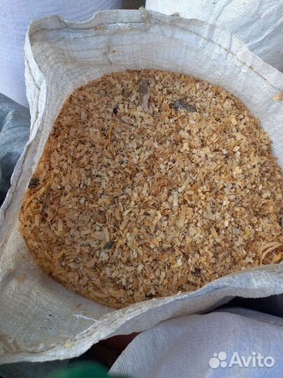 Опилки стружка в мешках