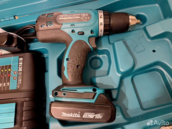 Дрель-шуруповерт DDF453SYE makita