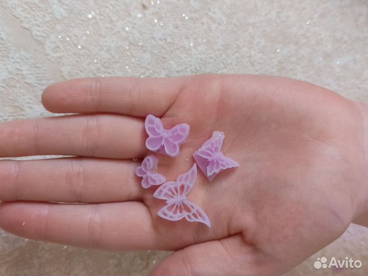 Бабочки из смолы