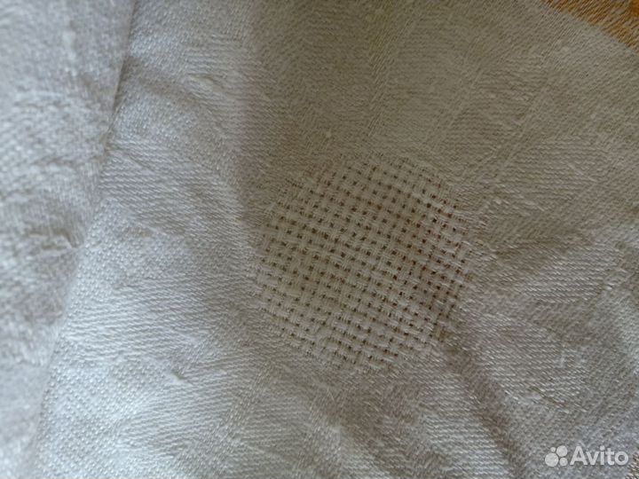 Скатерть лён. Покрывало СССР