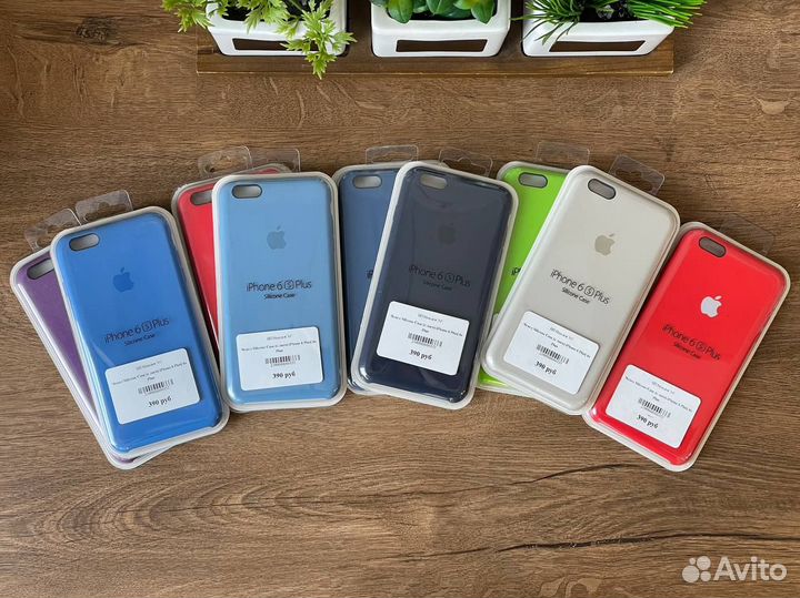 Силиконовый чехол iPhone 6s Plus