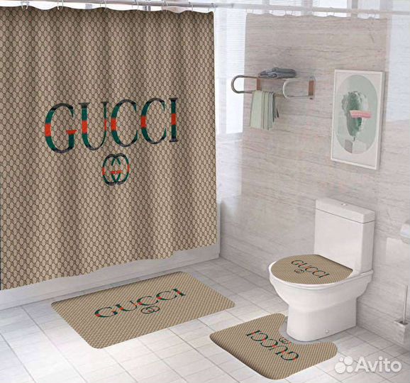 Штора для душа, коврики в туалет, коврик для ванны