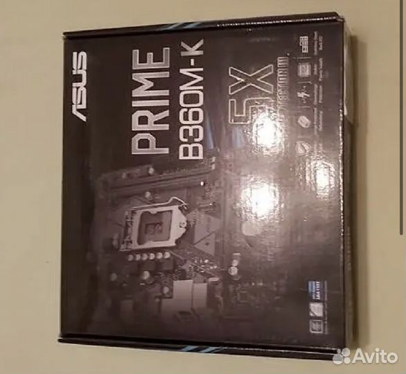 Материнская плата asus prime b360 m k