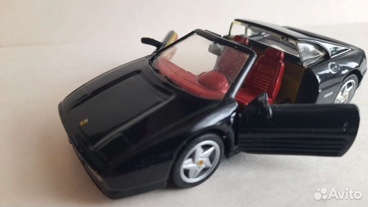 1/43 Ferrari 348 ts 1989 Hot wheels open