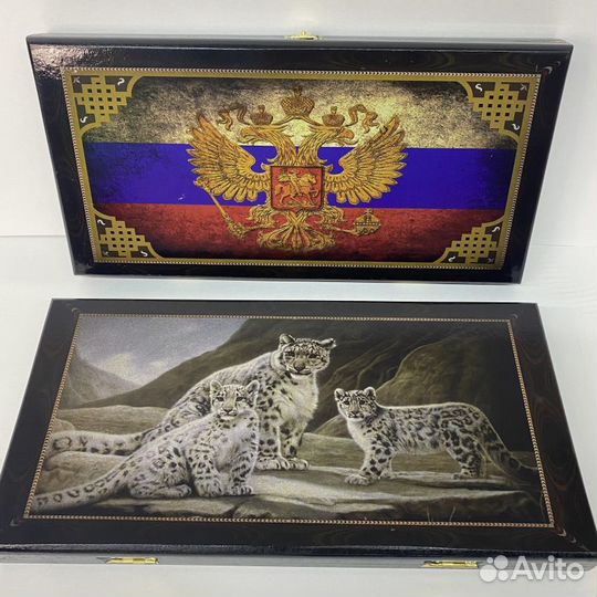 Нарды большие деревянные 60*60 см